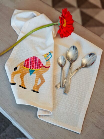 Calyz Indian Animal Tea Towel Set - Image 3
